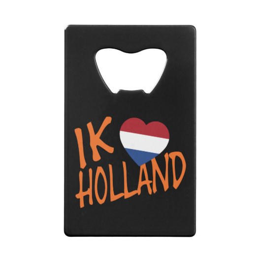 Ik Heartflag Holland oder auf bk bocnt Geldbeutel Flaschenöffner (Rückseite)