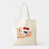 Ik Heartflag Holland oder btcnt Tragetasche (Rückseite)