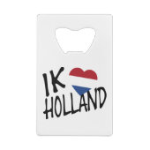 Ik Heartflagge Holland bk auf der Tragfläche Geldbeutel Flaschenöffner (Rückseite)