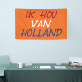 Ik Hou Van Holland überlagern oder abonnieren Banner (Messeveranstaltung)