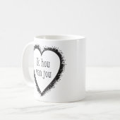 Ik Hou van Jou, i-Liebe Sie auf Holländer Kaffeetasse (Vorderseite Links)