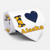 Ik houd van Alaska Krawatte (Gerollt)