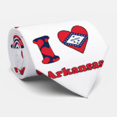 Ik houd van Arkansas Krawatte (Gerollt)