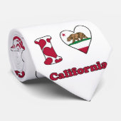 Ik houd van California Krawatte (Gerollt)