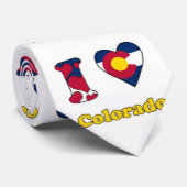 Ik houd van Colorado Krawatte (Gerollt)