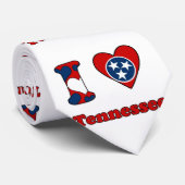 Ik houd van Tennessee Krawatte (Gerollt)