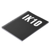 IK, Impact Protection, IK Rating, IK10 Notizblock (Linke Seite)