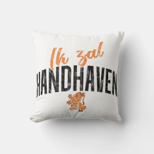 Ik Zal Handhaven Cushion, niederländisches Motto Kissen