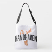 Ik Zal Handhaven Dutch Motto Bag Tragetaschen Mit Langen Trägern (Rückseite)