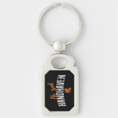 Ik Zal Handhaven Dutch Motto Keyring Schlüsselanhänger (Vorderseite)