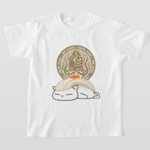Ika Tintenfisch Sushi Cat T-Shirt