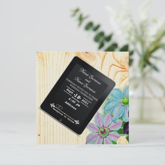 Ikade Einladung (Stehend Vorderseite)