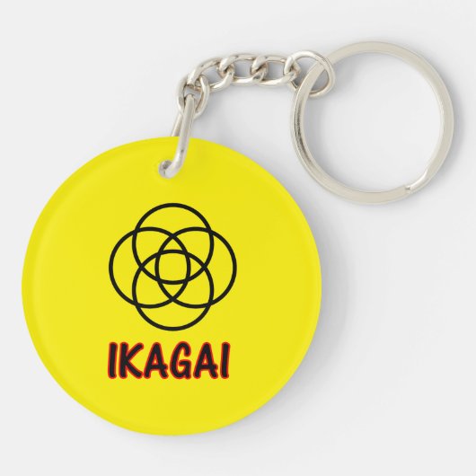 IKAGAI Schlüsselanhänger (Rückseite)