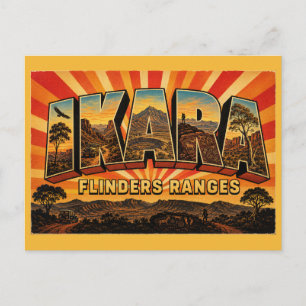 Ikara-Flinders Ranges Südaustralien Outback Postkarte