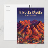 Ikara-Flinderskette Australien Postkarte (Vorne/Hinten)