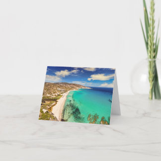 Ikaria-Insel, Griechenland Dankeskarte