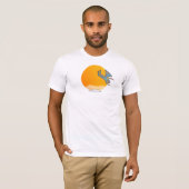 Ikarus, absteigend über den Palmfedern T-Shirt (Vorne ganz)