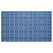 Ikarus Blau Abstrakte Alkoholtinte Kunst Stoff (Fat Quarter (45,7 x 55,9 cm))