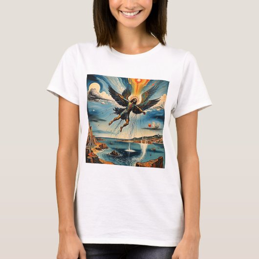 Ikarus fällt T-Shirt (Vorderseite)