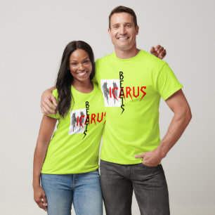 Ikarus schlägt V - Hals T-Shirt