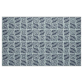 Ikat Aztec - Dark Indigo Blue und Chambrey Stoff (Fat Quarter (45,7 x 55,9 cm))