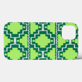 Ikat Aztec Muster - Wälder und Zitronen grün Case-Mate iPhone Hülle (Rückseite (Horizontal))