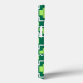 Ikat Aztec Muster - Wälder und Zitronen grün Case-Mate iPhone Hülle (Rückseite / Rechts)