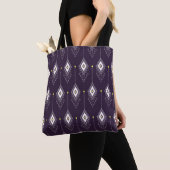 Ikat Chandelier Pattern: Vintages Textildesign Tasche (Von Nahem)