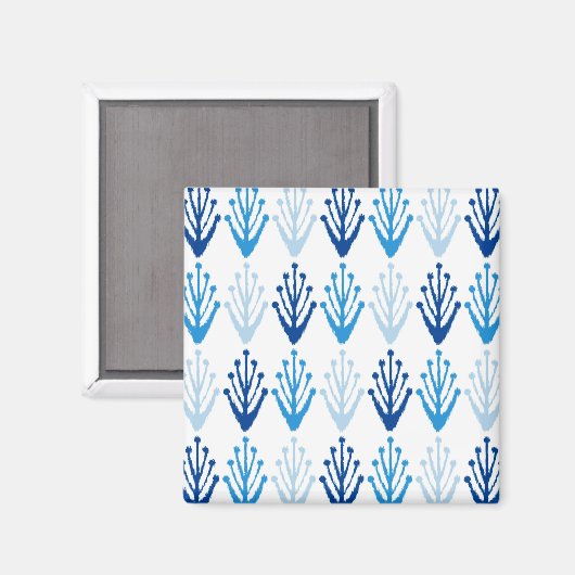 Ikat Design #11 @ Emporio Moffa Magnet (Vorderseite/Rückseite)