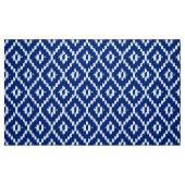 Ikat Diamant-Muster - Kobaltblau und -WEISS Stoff (Fat Quarter (45,7 x 55,9 cm))