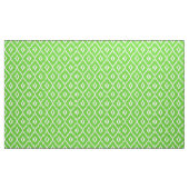 Ikat Diamant-Muster - Limones Grünes und Weiß Stoff (Yard (91,4 cm))
