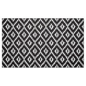 Ikat Diamant-Muster - Schwarzweiss Stoff (Fat Quarter (45,7 x 55,9 cm))