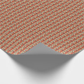 Ikat Elegance: Nahtloses Muster. Geschenkpapier (Ecke)