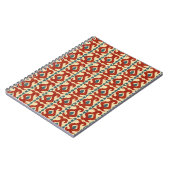 Ikat Elegance: Nahtloses Muster. Notizblock (Linke Seite)