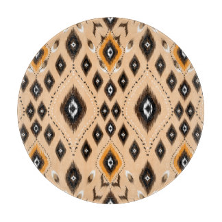 Ikat Ethnic Geometric Folklore Muster Schneidebrett