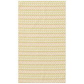 Ikat Ethnic Pattern on White zum Anpassen Tischdecke (Vorderseite)