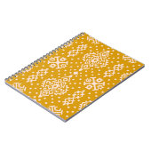 Ikat Folklore-Ornament - ethnische Textur. Notizblock (Linke Seite)