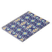 Ikat Geometric: Folklore Orientale Ornament. Notizblock (Linke Seite)
