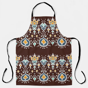 Ikat geometrische Folklore-Ornament. Oriental Vint Schürze