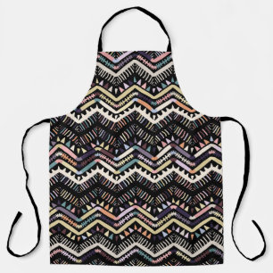 Ikat geometrische Folklore, Stammes Azteken-Muster Schürze