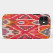 Ikat Gewebe Telefon-Kasten Case-Mate iPhone Hülle (Rückseite (Horizontal))