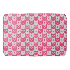 Ikat ikat rosa Muster Badematte