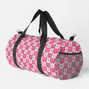 Ikat Ikat rosa Muster Duffle Bag