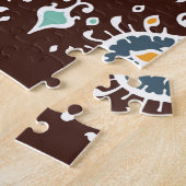 Ikat Inspiration: Orientale Eleganz Puzzle (Seite)