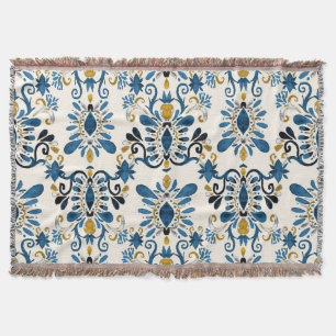 Ikat-Krawatte, Stammesfarbe Decke