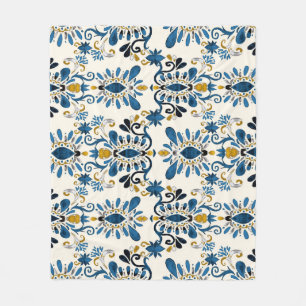 Ikat-Krawatte, Stammesfarbe Fleecedecke