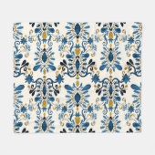 Ikat-Krawatte, Stammesfarbe Fleecedecke (Vorderseite (Horizontal))