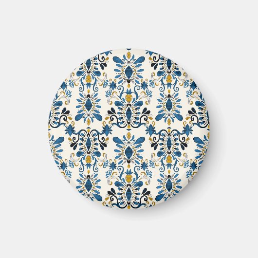 Ikat-Krawatte, Stammesfarbe Magnet (Vorne)