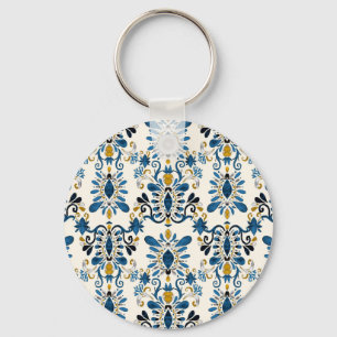 Ikat-Krawatte, Stammesfarbe Schlüsselanhänger