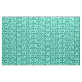 Ikat Maurische Damast - Pfau und Aqua Stoff (Yard (91,4 cm))